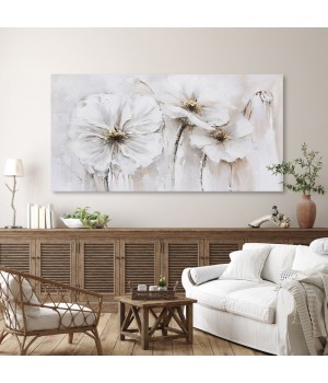 Handmade Oil Painting on Canvas Decoration Wall Hanging Home Decor Wall Art Abstract Landscape Tree Flowers Hotel Living Room