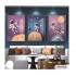 New design Creative design crystal porcelain painting wall art frame living room decorative painting