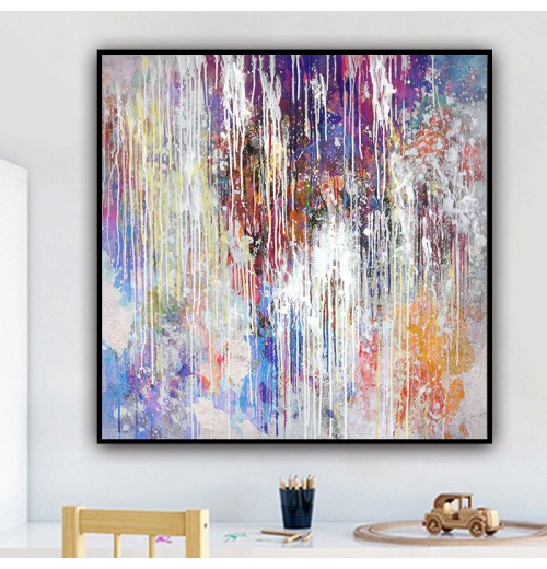 High Quality Decoration Oil Canvas Painted Art Picture Paintings Abstract Wall Art Large Abstract Hand Painting