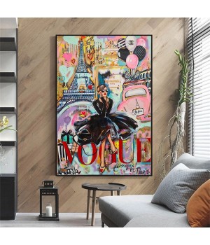 wholesale dropshipping Best Quality wholesale Home Decor Painting graffiti art and modern oil painting