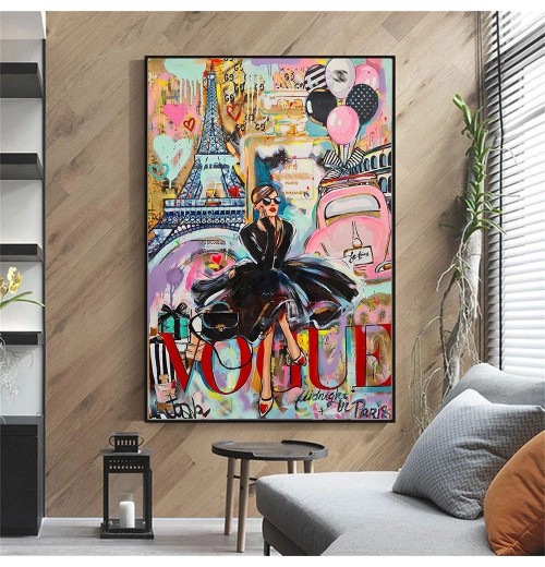 wholesale dropshipping Best Quality wholesale Home Decor Painting graffiti art and modern oil painting