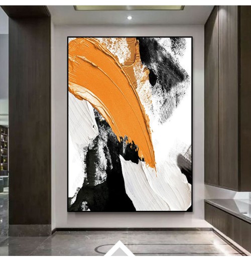 Factory Hotel Project Artwork Home Decor Hand Paintings Large 3D Texture Wall Art Abstract Hand Painted Oil Paintings On Canvas