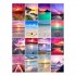 New Craft Diy Seascape Dusk Cotton Lace 5d Diamond Painting Jagged Soft Cloth Diamond Embroidery Kit for Living Room Decor