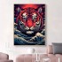 COOLEVE Creative Animal Europe Japandi Landscape 5D DIY Diamond Painting Decor Home Mosaic Kits Handpainted