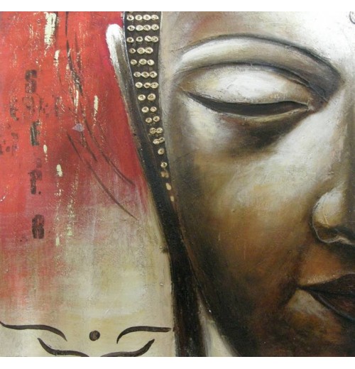 Buddhist belief unique pure hand-painted oil painting handicraft photography house decor