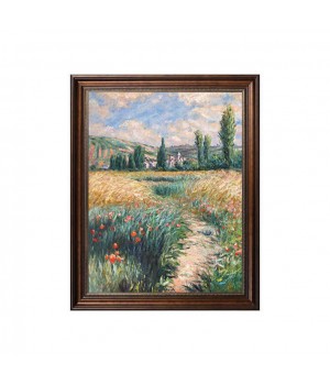 Monet Impressionist oil painting American decorative painting European wall decoration